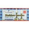 Yehuda 3 Hour White Shabbos Candles 72 Count Traditional Shabbat Candles, Dinner Table Candles, Household Candles