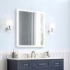 LED Lighted LED Lit Mirror Rectangular Fog Free Frameless Bathroom Vanity Mirror